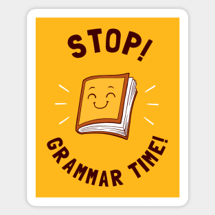 Stop! Grammar Time! Magnet